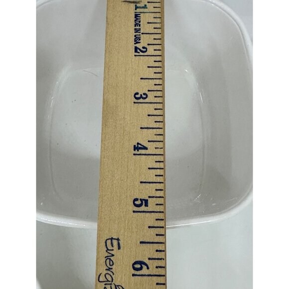 VTG CorningWare P-41-B Blue Cornflower 2 Petite Pans 1.75 Cup 80s USA Set White - Picture 9 of 11